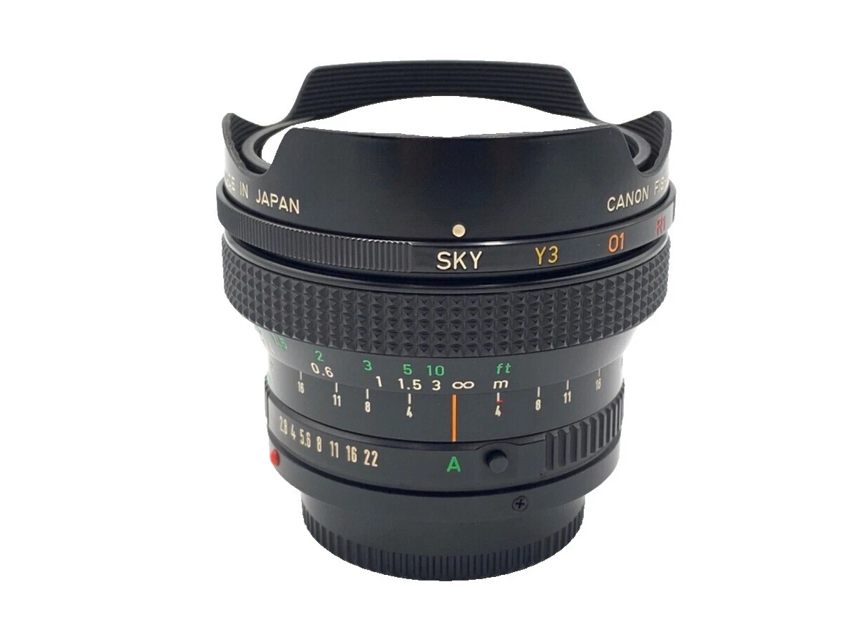 Canon FD Fisheye f/2.8 Camera Lenses for sale | eBay