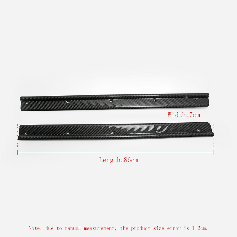 Carbon Fiber Door Sill Plate Kits 2pcs For Nissan 180SX Silvia S13
