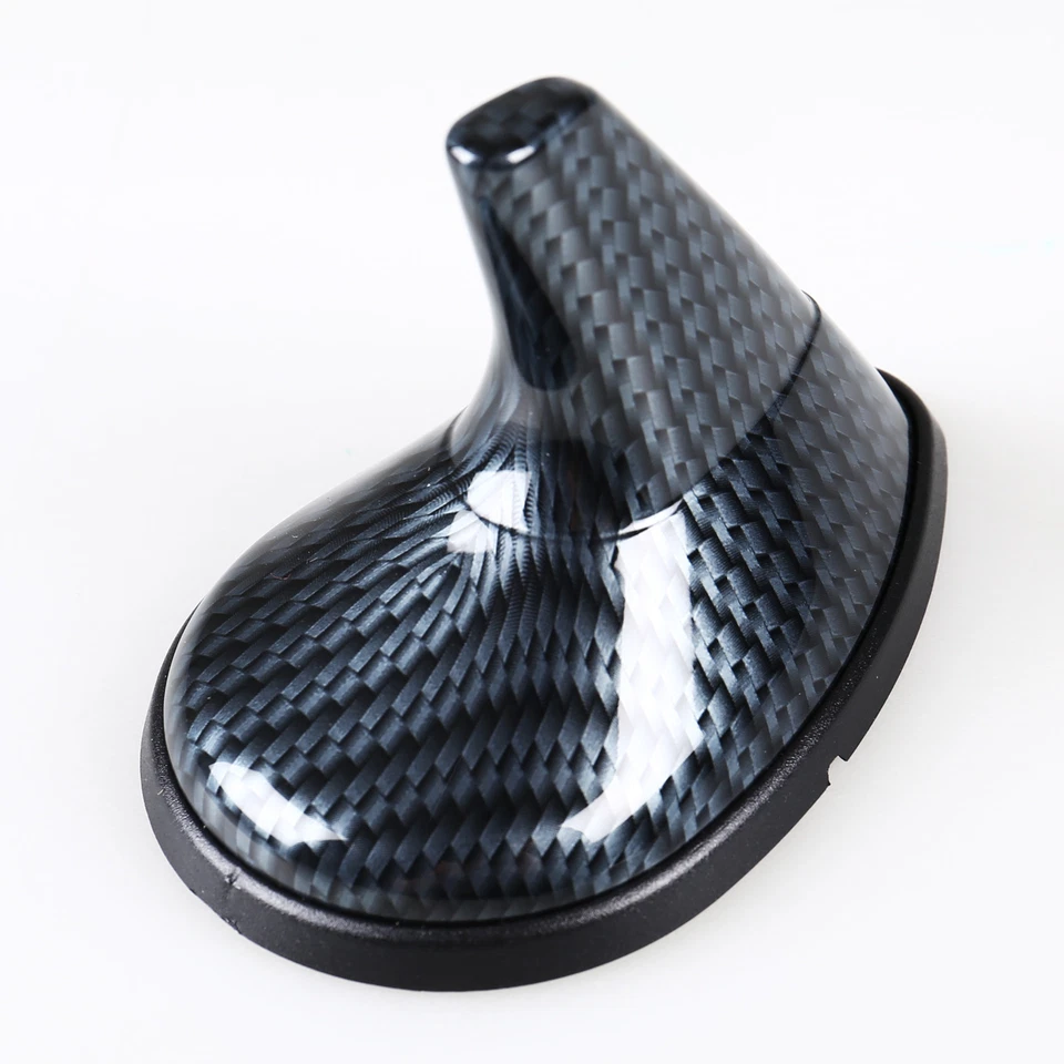 Saab Style Shark Fin Antenna Universal Fit Carbon Fiber Pattern Static Dummy - Image 3 of 4