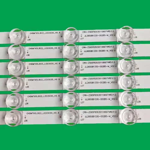 LED Strips For JL.D650B1330-002BS-M-V02 CRH-ZG65F8B3030110388BREV1.5 65D4P - Picture 9 of 10