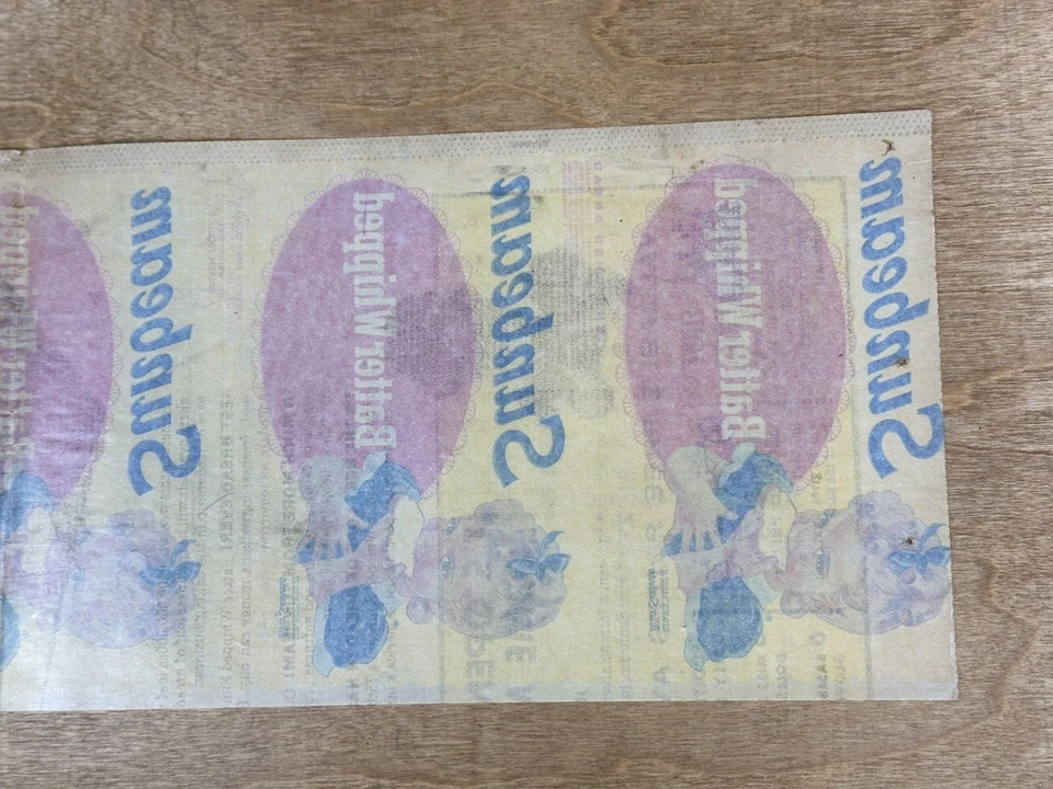 Vintage 1964 Miss Sunbeam Bread Advertising Wax Paper 22" Color Proof Ad Sign - Image 4 of 4