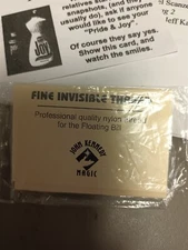 Fine Invisible Thread by John Kennedy Magic