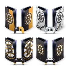 OFFICIAL NHL BOSTON BRUINS VINYL SKIN DECAL FOR SONY PS5 DISC EDITION BUNDLE