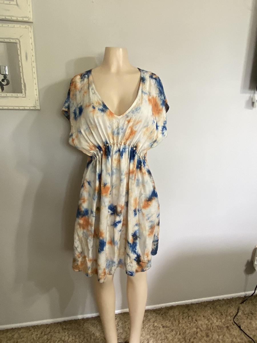Womens Raya Sun dress size 2X tie dye fit and flare pullover sun dress Womens Raya Sun dress size 2X tie dye fit and flare pullover sun dress