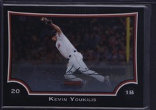 2009 BOWMAN CHROME KEVIN YOUKILIS #188 RED SOX YANKEES WHITE SOX 