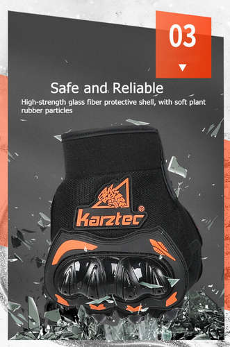 Motorcycle Gloves Full-finger Gloves Touch Screen Driving Gloves Wear-resistant - Picture 7 of 21