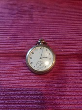 Elgin antique pocket watch with gold filled case