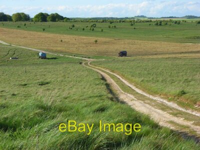 Foto 6x4 Spur unterhalb Sidbury Hill East Everleigh A Spur absteigend Towa c2007