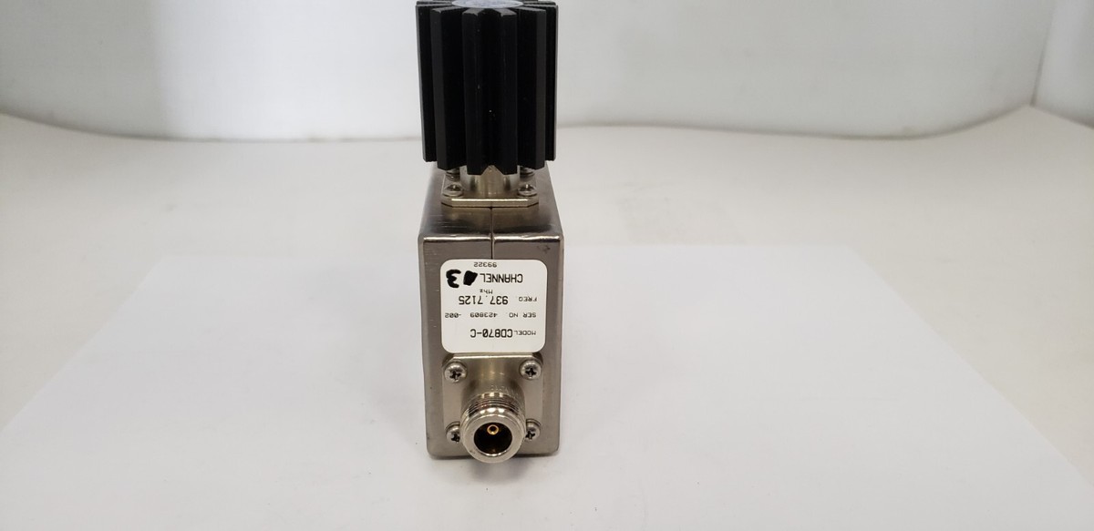 Celwave CD870-C Isolator Circulator UHF Assembly Frequency 857.4625 Mhz