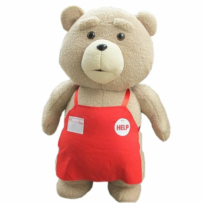 8 Styles Teddy Bear 45cm Movie Ted Plush Toy In Apron Soft Plush