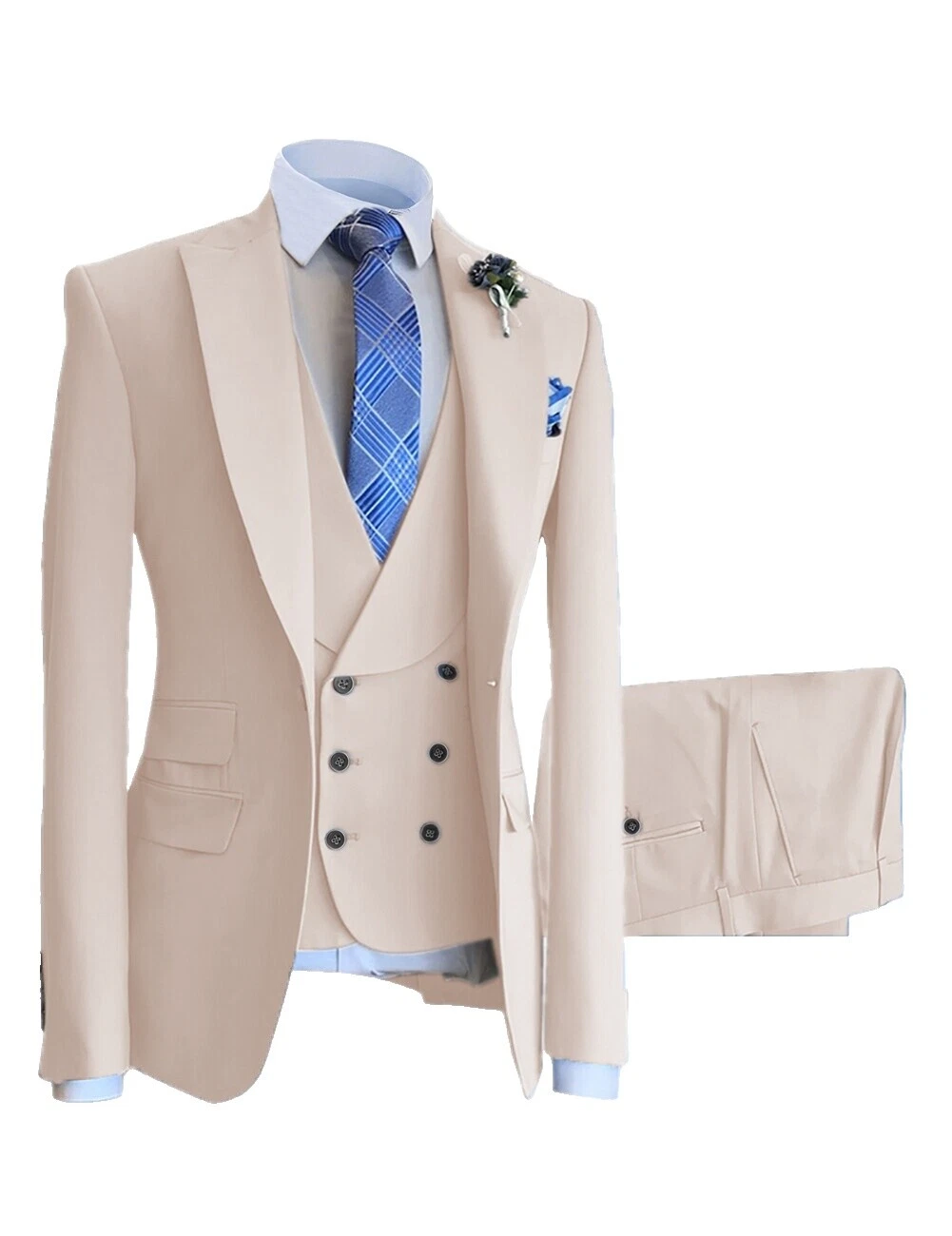 Chaquetas de traje de boda de algodón para hombres