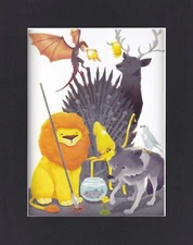 8X10" Matted Print Geek Art Picture: Andry Rajoelina, 9 Houses, 2013