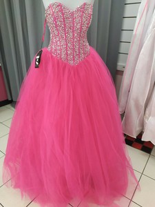 robe de soiree fushia