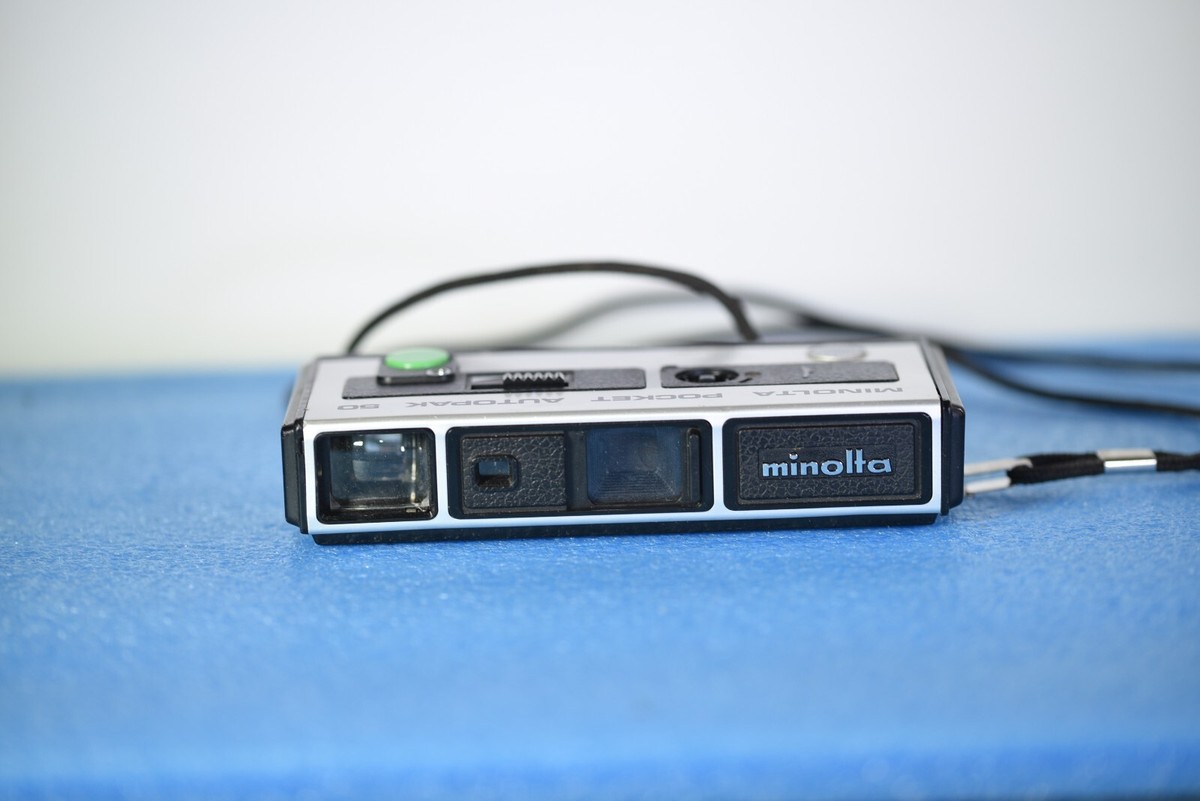 Minolta Pocket Autopak 50 Film Camera Vintage Collectable Retro | eBay
