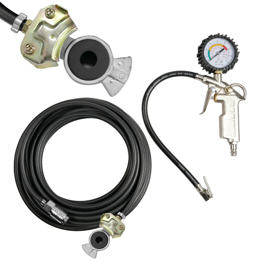 Tubo Di Ricambio Capezzolo Istantaneo Pressione Aria Tester - Foto 7