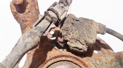 Opel Corsa 2005 ABS Sensor (ABS WHEEL SPEED SENSOR) front left 091 #944510-04