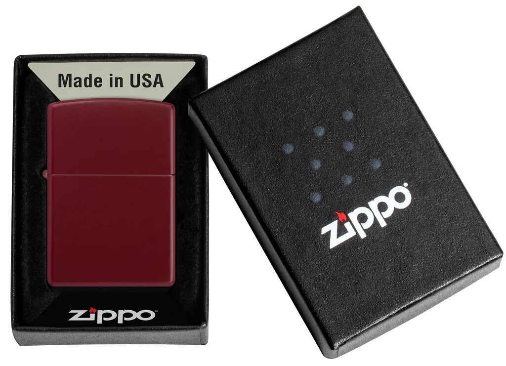 Zippo 46021, Classic Merlot Finish Lighter, (PL) Pipe Insert, Full