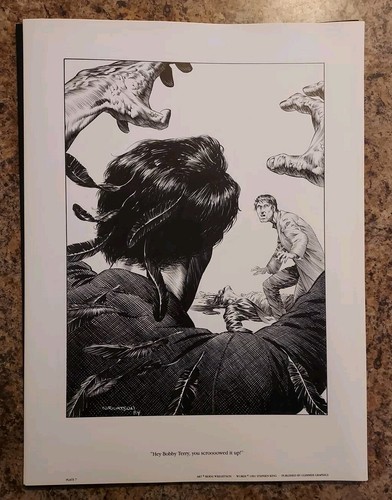 THE STAND Stephen King Illustration Portfolio By Berni Wrightson Signed#935/1200 - Picture 10 of 16