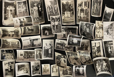 Lot of 35 Vintage Black and White Photo's Family, Kids, Babies 1930's, 40's 5