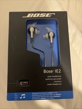 BOSE IE2 Wired In-Ear Audio Headphones Color BLACK Packaging Sealed New