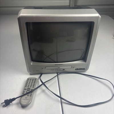 Magnavox 13'' MWC13D6 Retro Gaming CRT TV DVD Player Combo W/ Remote Tested READ