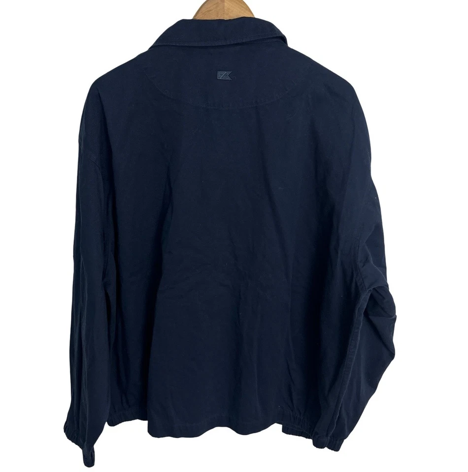 VTG Y2K Metro Bus Roadeo Men’s Blue 2003 Harrington Jacket Size 2XL NWT - Image 4 of 4