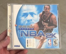 Vintage Complete NBA 2K Basketball Sega Dreamcast Sports Iverson Video Game