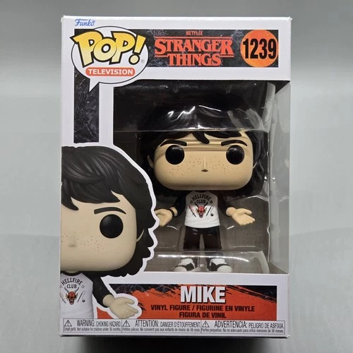 Mike Wheeler #1239 ~ Funko Pop Television Stranger Things in Protector