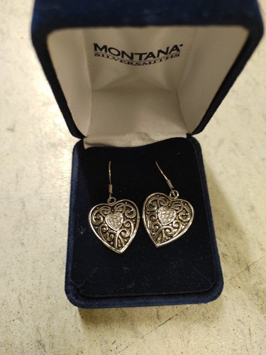 Montana Silversmiths Heart Earrings