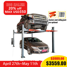Pickup In Warehouse 11000lbs Four Post Lift Car Lift Storage Service 4 Post Lift