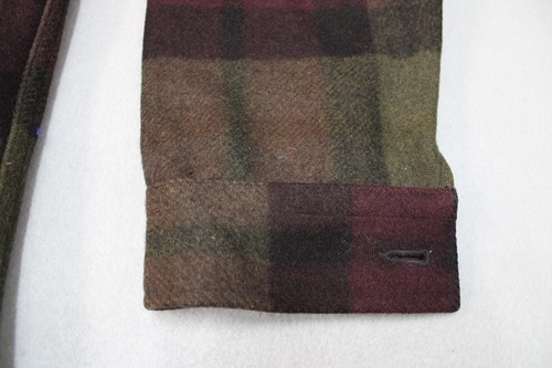 Vintage Pendleton Jacket Mens Medium Wool Plaid Outdoors Made USA 60s - Picture 4 of 9