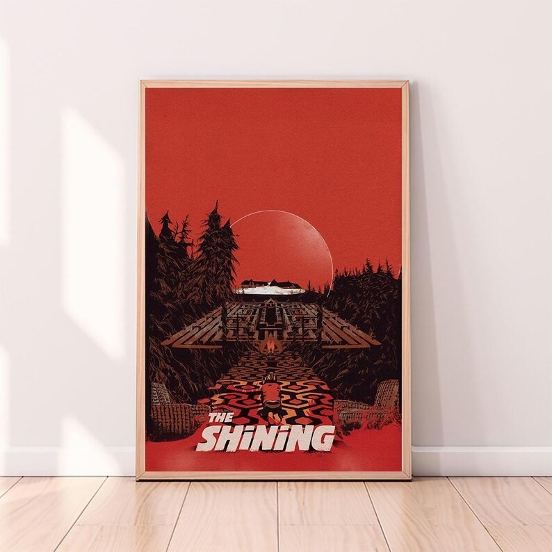 The Shining Movie Poster Classic Horror Film Wall Art Decor Gift the-shining-movie-poster-classic-horror-film-wall-art-decor-gift