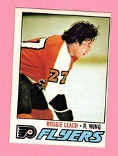 1977-78 O-Pee-Chee #185 Reggie Leach Philadelphia Flyers -  See Pics