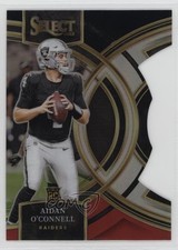 2023 Panini Select Premier Level Black & Red Prizm Die-Cut Aidan O'Connell 1o8k