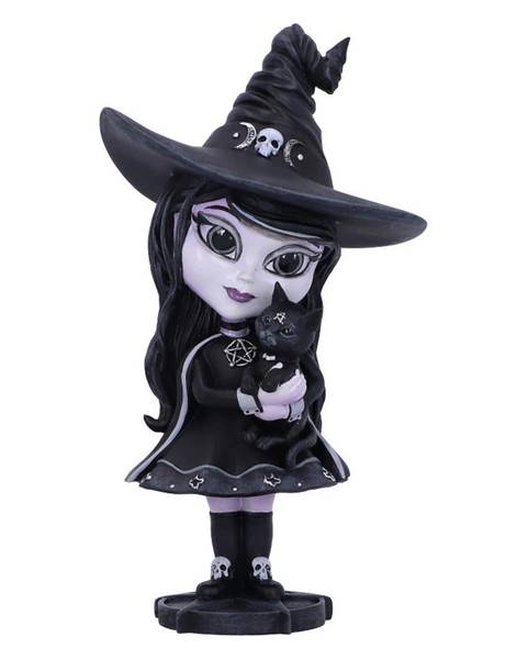 &Quot;;Hexara&Quot;; Gothic Figur Einer Kleinen Hexe 15Cm Als Geschenkidee-image