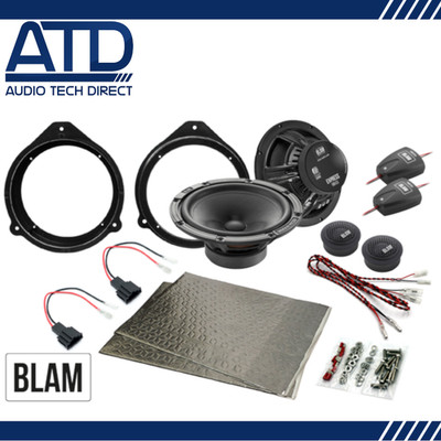 BLAM EXPRESS für Audi A3 8P 8PL Komplett Lautsprecher Upgrade Kit 165mm (6,5 Zoll)