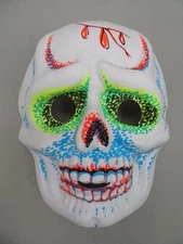 1970s Zest Soap Promo Halloween Skull Mask "White" NM Old Store Stock RARE