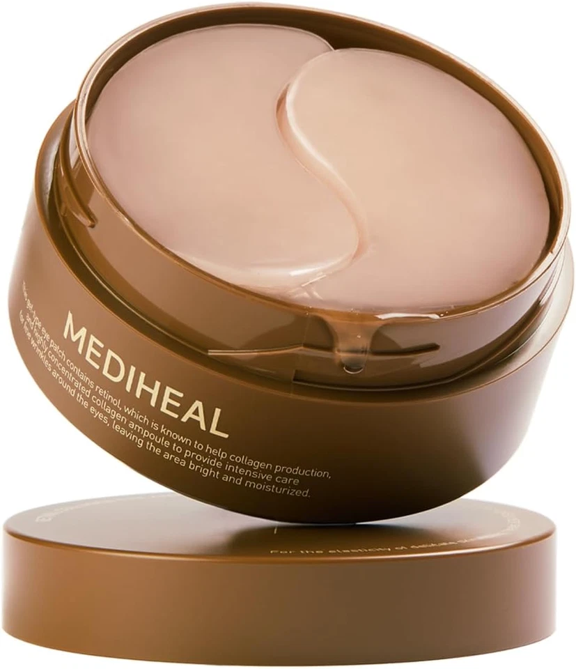 Mediheal Retinol Collagen under Eye Patches - Korean Hydrogel Eye Pads with 95