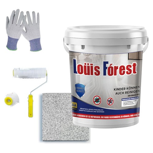 High-Gloss Marble Effect Epoxy Floor Coating Floor Paint Garage Floor Paint 500g - Picture 2 of 15