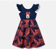NWT Disney Minnie Mouse Dress Tropical Girls 2T