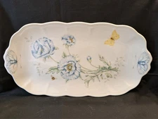 Lenox Butterfly Meadow Sandwich Tray Plate @ 14 1/2"