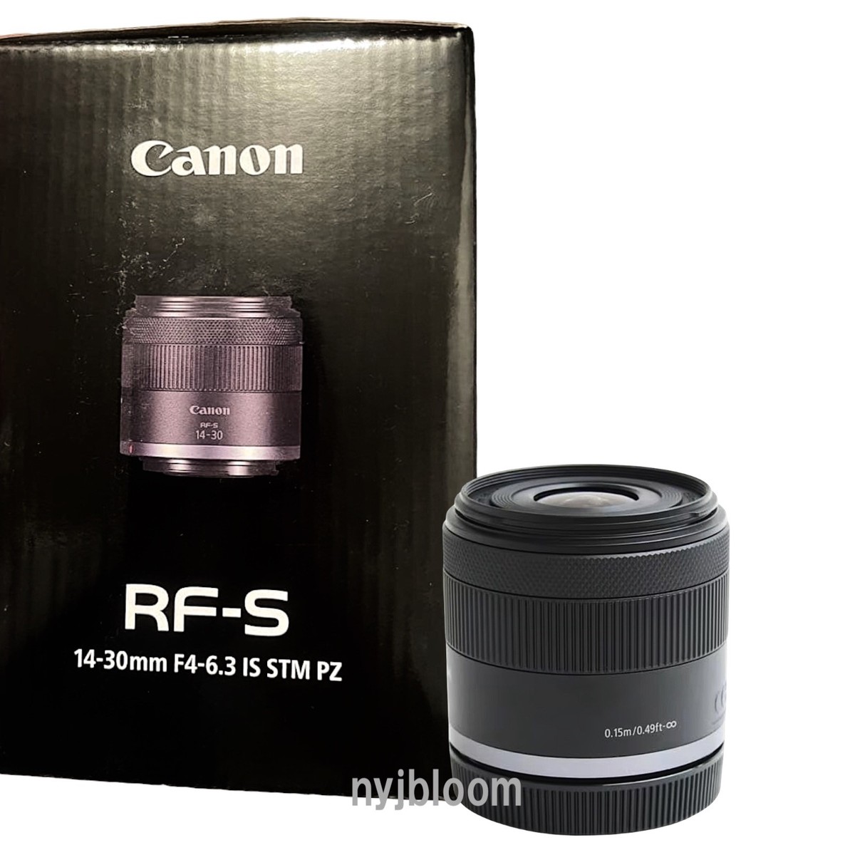 New CANON RF-S 14-30mm F4-6.3 IS STM PZ Lens R Mirrorless Digital