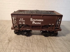 Southern Pacific Brown Coal Ore Hopper Car with Load 671303