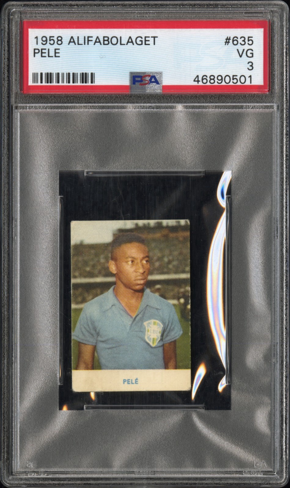1958 Alifabolaget Pele Rookie #635 PSA 3 VG