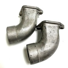 Continental A-65, A-75, A-80 Intake Elbows Cyl 1&4 P/N TCM 4602 TCM4602 Set of 2 Continental A-65, A-75, A-80 Intake Elbows Cyl 1&4 P/N TCM 4602 TCM4602 Set of 2
