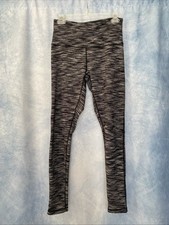 Zella Live In High Waist Leggings Space Dye Black White Good Condition No Tag