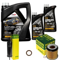 Inspektionspaket 7L Mannol Longlife 5W-30 FüR BMW F25 Xdrive20I Xdrive35I