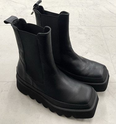 New Equitare Grace Leather Boots In Black Size:39 (US 8.5)
