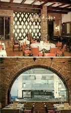 Hyde Park New York Culinary Institute of America kitchen dining vintage postcard