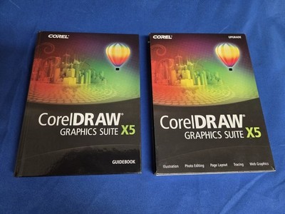 CorelDRAW Graphics Suite x5 Upgrade PC DVD-ROM 2010 for Windows 7/XP wthBook/Box